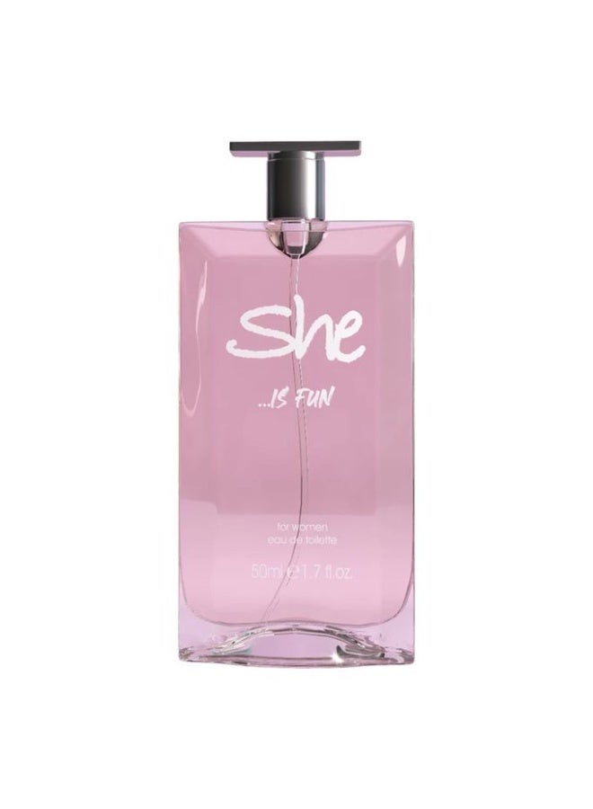 SHE IS FUN EDT Women - 50ml - Image 2