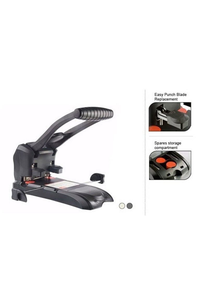 Kangaro مثقاب ورق ثقيل مزدوج الفتحة بسعة 300 ورقة - Image 2