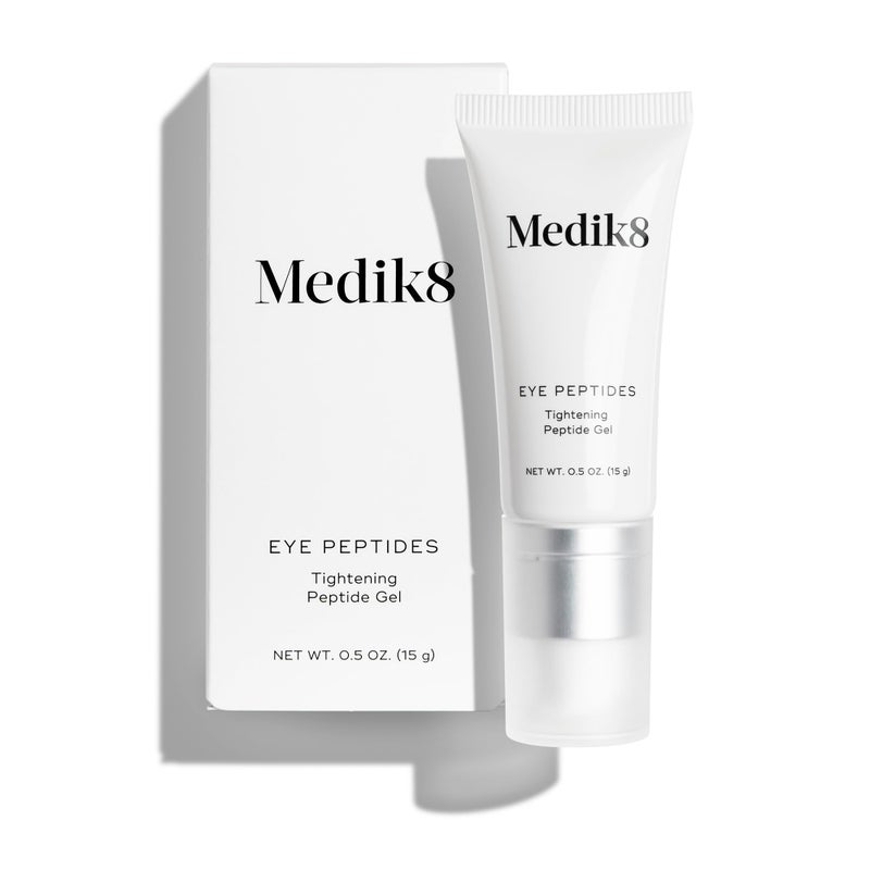 Medik8 Eye Peptides Gel - Daily Under Eye Gel - Anti Aging Serum - Hydrating Serum Gently Smooths Bags and Wrinkles - Vegan and Gluten Free - 0.5 oz - Image 1