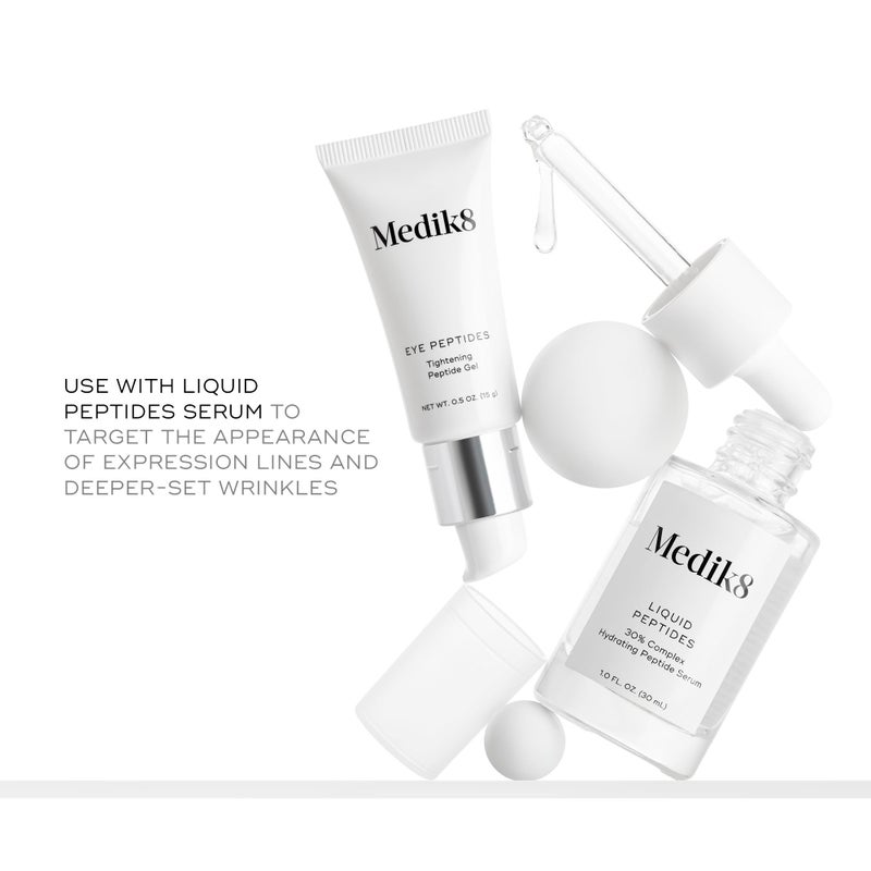 Medik8 Eye Peptides Gel - Daily Under Eye Gel - Anti Aging Serum - Hydrating Serum Gently Smooths Bags and Wrinkles - Vegan and Gluten Free - 0.5 oz - Image 4