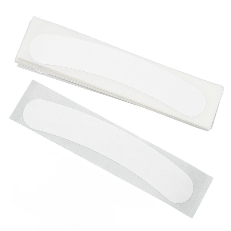 Double Sided Tape: 50Pcs PET Glue, Strong Adhesive, Microporous & Skin-Safe - Easy To Apply Clothes Safe Tape for Women, Neckline, Shoulder Strap & Skirt Hem Use - Image 1