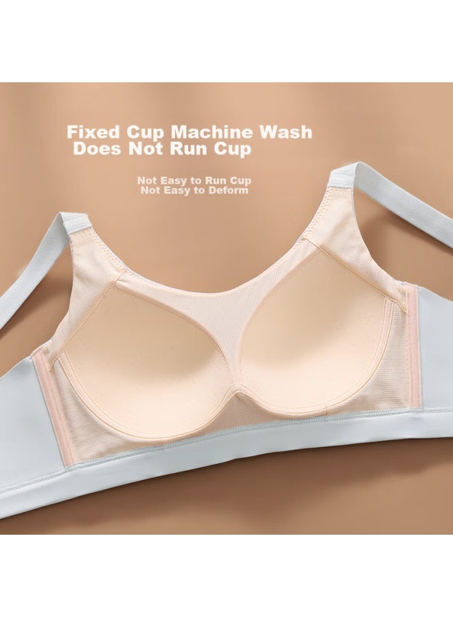 Mei Ya Ting Meiyating High School Student Underwear, Women's Sports Bra, Running Anti-shock, Puberty Student Bra, Push-up, Anti-sagging, Lifting Brassiere - Image 5