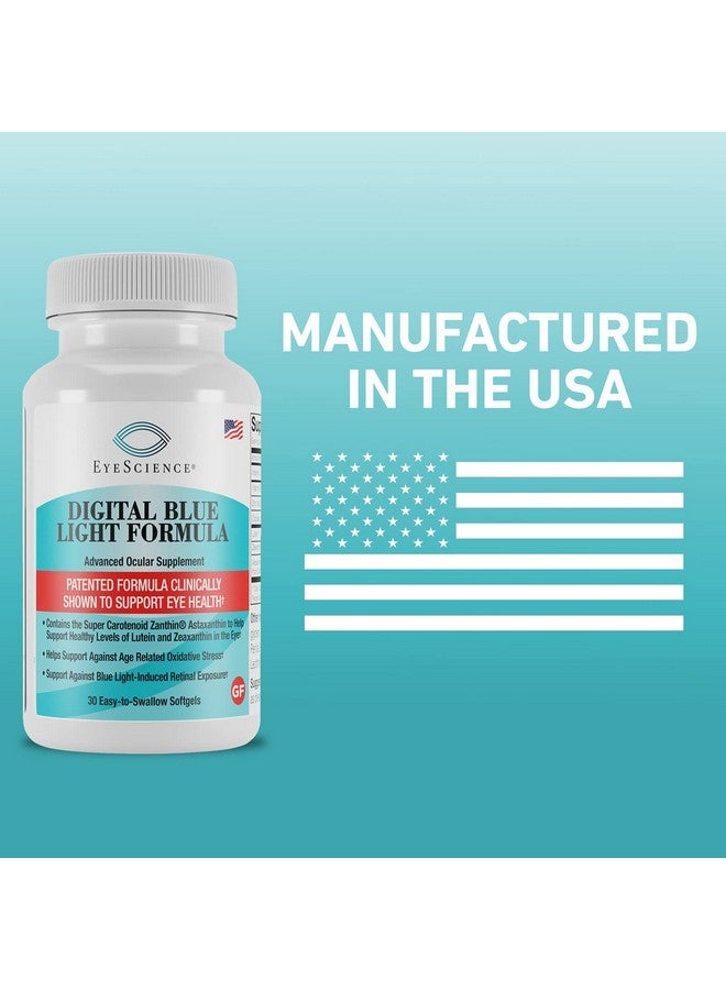 EyeScience Digital Blue Light Formula, Eye Health Supplement with Astaxanthin, Lutein, Zeaxanthin, 30 Count - Image 2