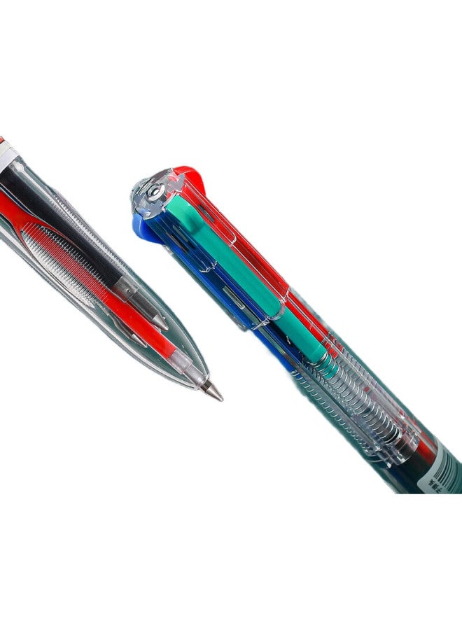 Aihao Multi-Color Neutral Pen Refills, Black/Red/Blue/Green, 0.5Mm Bullet Tip, Retractable, Multifunctional, Four-Color Neutral Pen Replacement Refills, 40 Pieces - Image 3