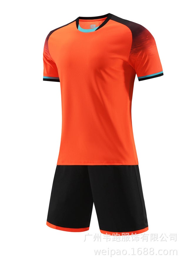 Orange Football Jersey - Image 1
