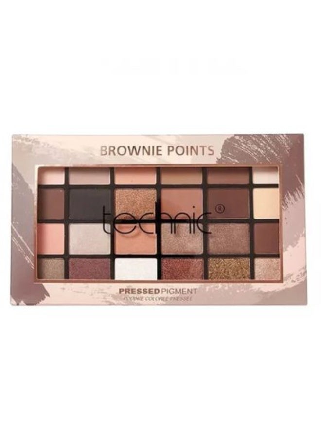 Technic Pressed Pigment Eyeshadow Brownie Points 24 Color 26.4g - Image 2