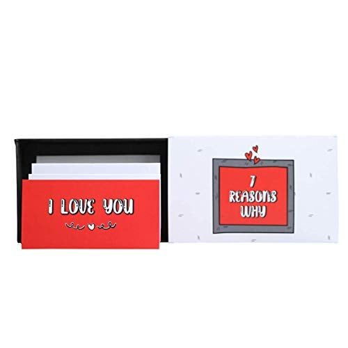 Oye Happy Paper-ReasonsILove You Mini Gift Box-Gift For Husband, Wife, Girlfriend, Fiance, Or Boyfriend On Birthday/Anniversary, 1 count,Multi - Image 3