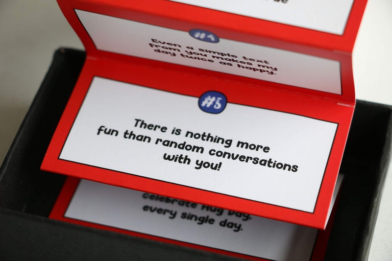 Oye Happy Paper-ReasonsILove You Mini Gift Box-Gift For Husband, Wife, Girlfriend, Fiance, Or Boyfriend On Birthday/Anniversary, 1 count,Multi - Image 5