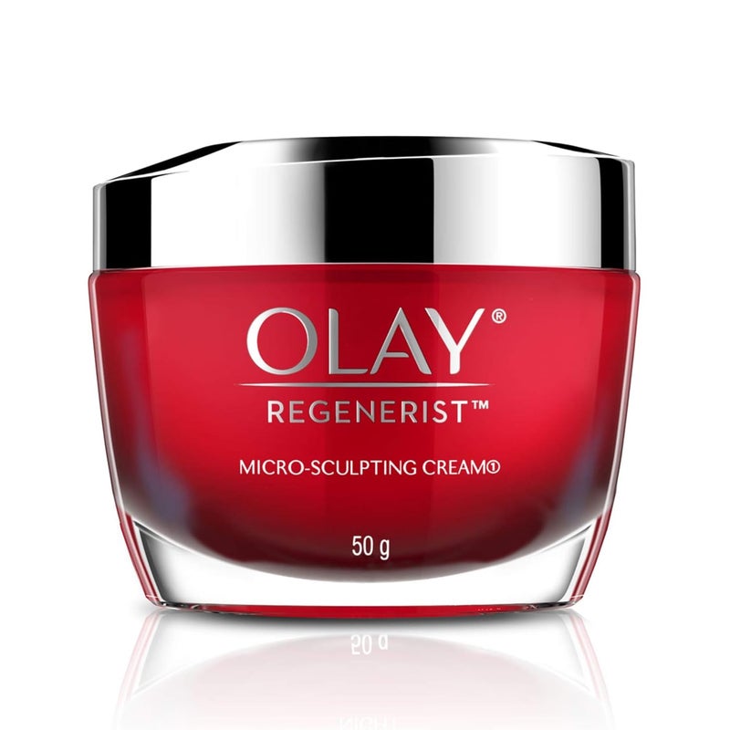 Olay كريم النهار أولاي ريجينيريست مرطب ميكروسكلبتينغ غير واقي من الشمس 50 جرام وكريم الليل ريجينيريست مرطب ميكروسكلبتينغ 50 جرام - Image 2