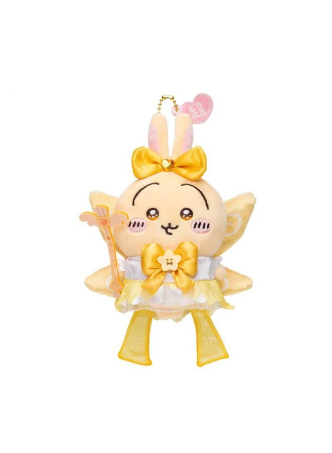 Girl Wow Plush Ji Mono Series Ica Flying Squirrel Sea Lion Super Fairy Lion Sa Magic Chestnut Pendant Chiikawa-Specifications:Standard-Color:Usachi Magic Girl Pendant  - Image 1