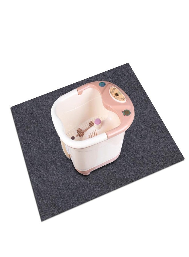 Meitola Foot Spa Mat,for Floor Surface/Absorbent mat Lightweight Washable Floor Mat，Under The Foot Spa Mat，Multifunctional Home Appliance，Back Non-Slip (36" x 36") - Image 1