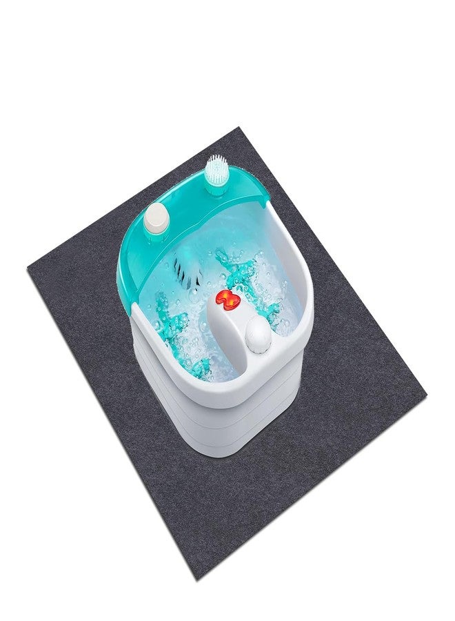 Meitola Foot Spa Mat,for Floor Surface/Absorbent mat Lightweight Washable Floor Mat，Under The Foot Spa Mat，Multifunctional Home Appliance，Back Non-Slip (36" x 36") - Image 2