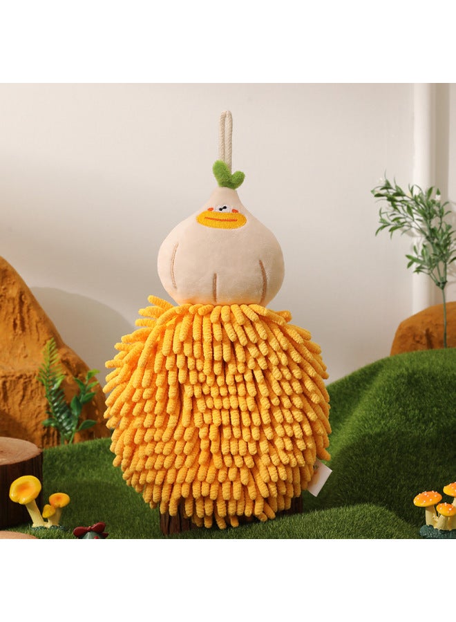 Household Cleaning Chenille Hand Towel Kitchen Supplies Hanging Multifunctional Handball Water Absorbent Quick-drying
