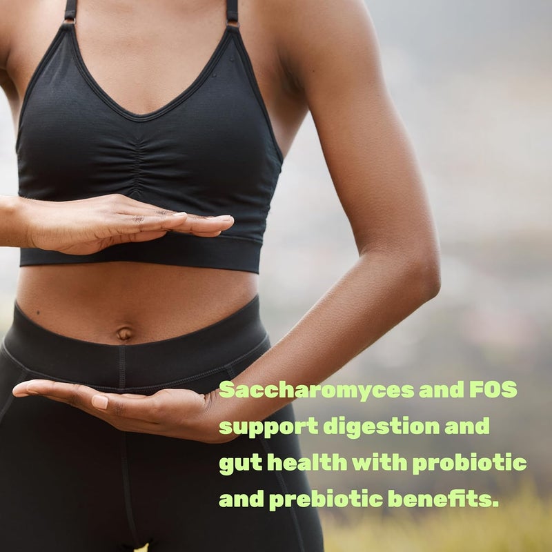 DEAL SUPPLEMENT Saccharomyces Boulardii Probiotics  FOS Supplement 10 Billion CFU 240 Veggie Capsules  Probiotic  Prebiotic for Women  Men  Gut Immune  Digestive Health Support  NonGMO - Image 4