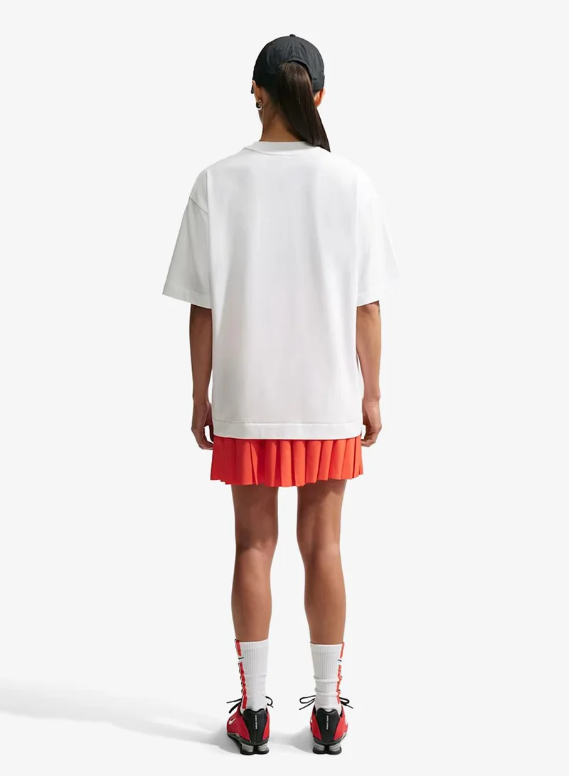 Nike WHITE W NSW LUXE SS TEE RELAX FA26 for Women | Best Price UAE