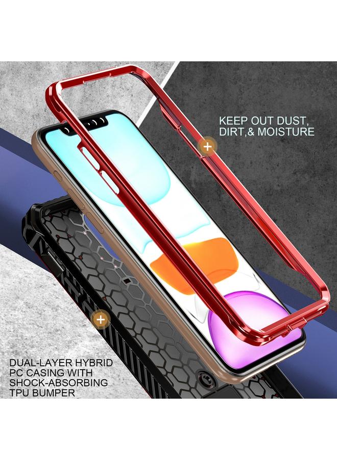 زبون جراب لهاتف iPhone 11 Pro Armor Series حامل الهاتف - Image 4