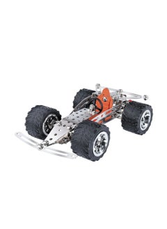 eitech 2 in 1 Metallic Building Set Racing Car and Quad Bike Model Construction Kit Ideal for 8+ Year in Developing STEM and Engineering Skills 180 Pieces