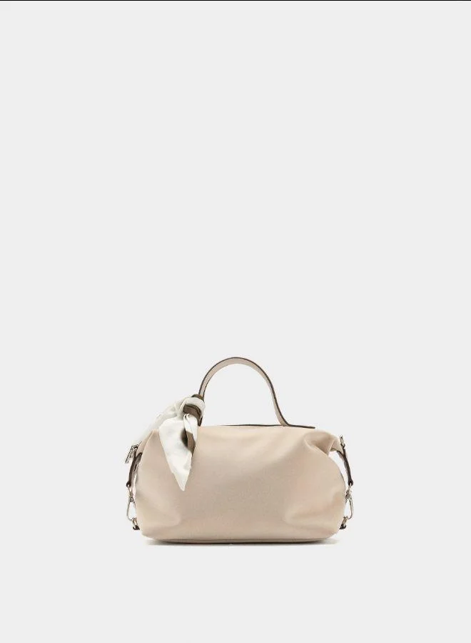 بارفوا حقيبة يد ذات ملمس ناعم