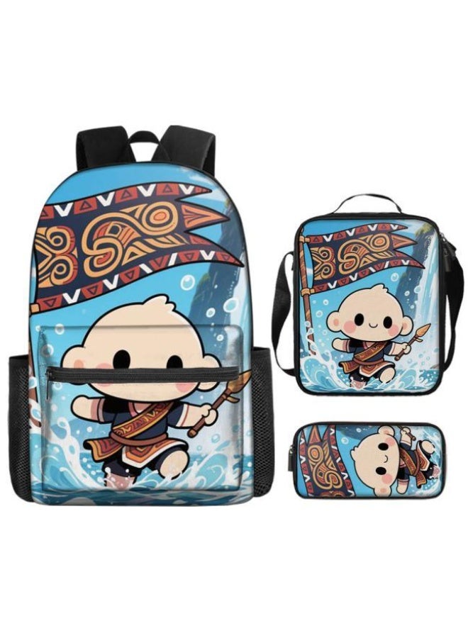 Shiny backpack set, full of childlike fun, adds bright colors to the campus (for primary and secondary schools, children) - 5 - Image 2