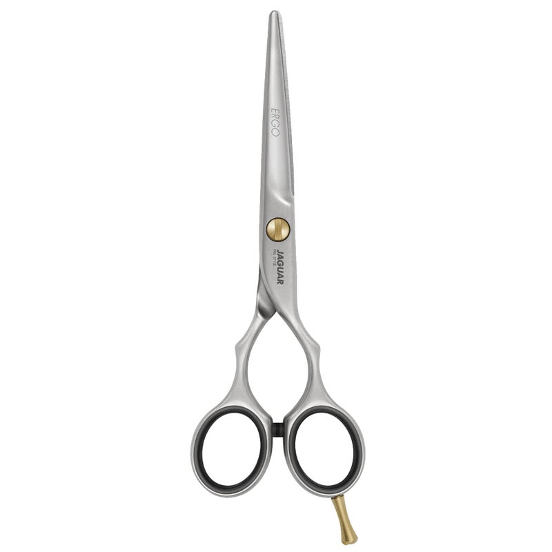 Jaguar Hairdressing Shears Pre Style Ergo 6.0 Inch Professional Stainless Steel Hair Cutting & Trimming Scissors for Salon Stylists and Barbers, Satin Finish Look, Classic Design, Made in Germany - Image 1