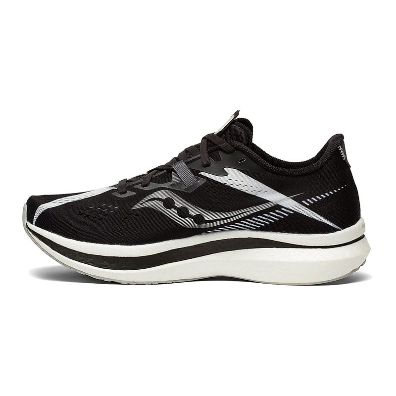Saucony Men's Endorphin Pro 2 Running Shoe, Black/White, 15 - Image 2