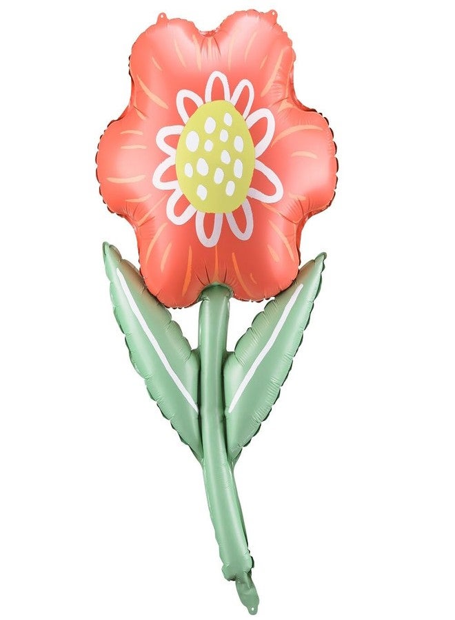 بارتي ديكو بالون فويل على شكل زهرة من بارتي ديكو، 53 × 96 سم، مزيج - Image 1