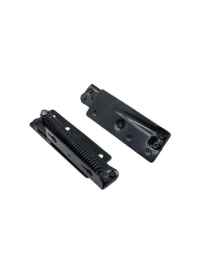 S-TOP 2 Pieces 80 Degree Foldable Lifting Bracket, Black Spring Hinges are widely Used in Sofa Hinge Lifters, Furniture Storage Support Hinges - Image 3