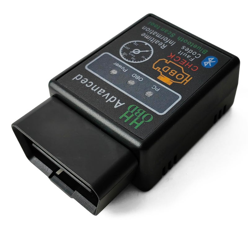 أداة تشخيصية لاسلكية بلوتوث OBD2 لقراءة رموز المركبات لأداة فحص السيارات وإعادة تعيين وإزالة ضوء محرك السيارة متوافقة مع iOS وأندرويد وويندوز
