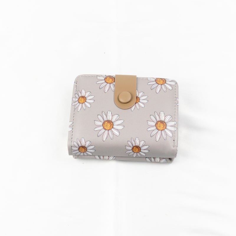 Leather Flip Wallet & Card Holder with Multiple Pockets - Image 1