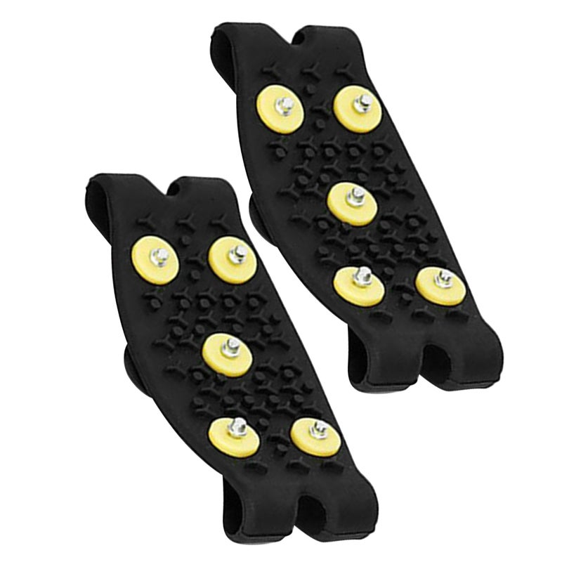 1 Pair Ice Boots Shoes Snow Cleats Anti Traction Cleats For Walking Hiking Walking Climbing Jogging - Image 1