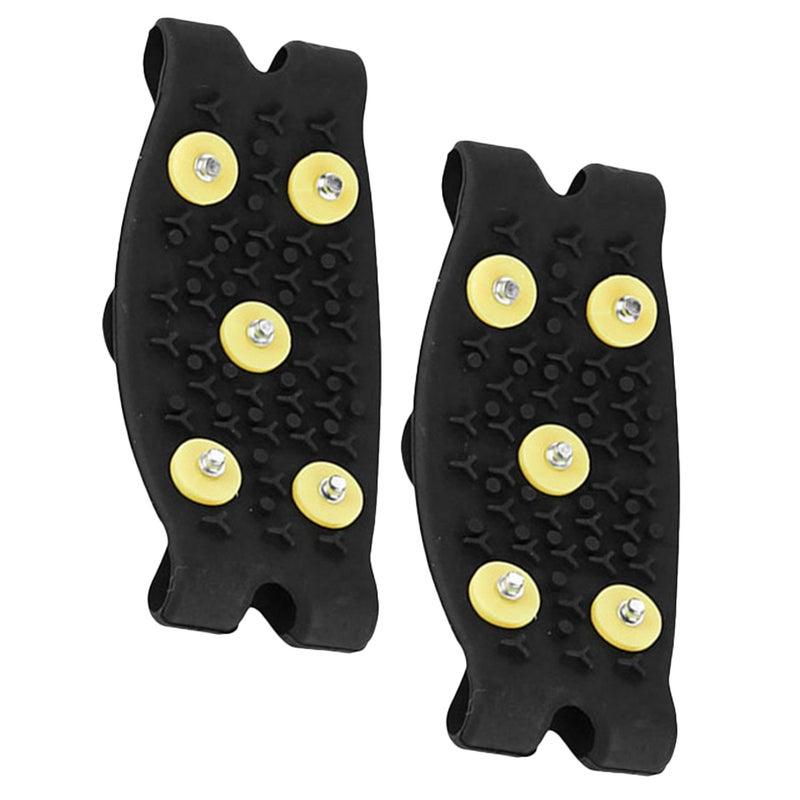 1 Pair Ice Boots Shoes Snow Cleats Anti Traction Cleats For Walking Hiking Walking Climbing Jogging - Image 5