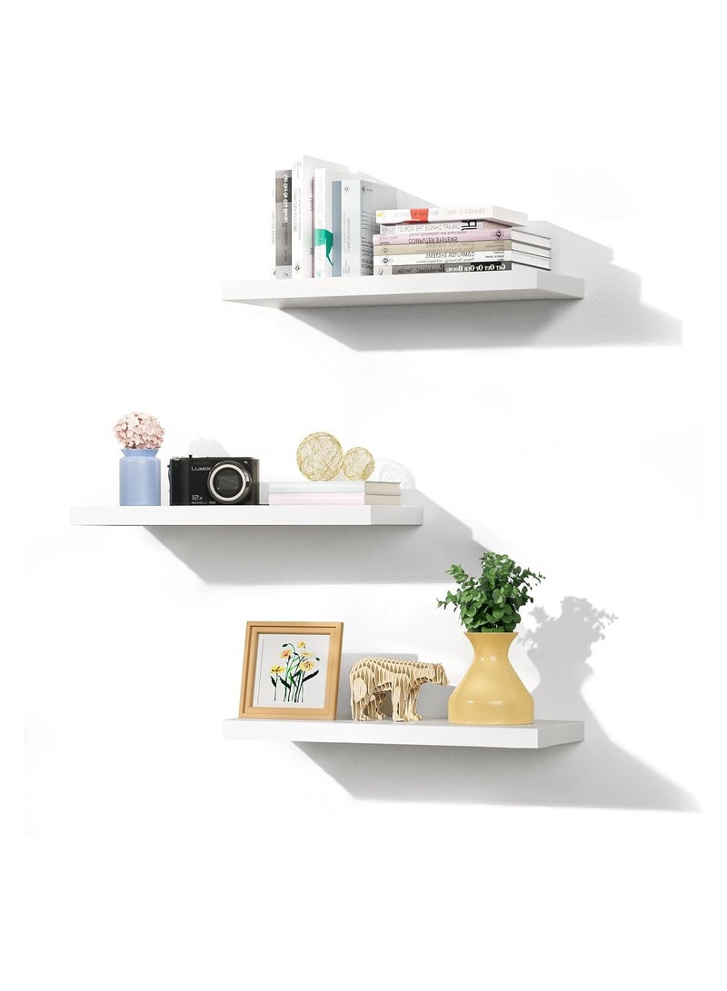 DubaiGallery 3 Pcs Set Floating Shelf  Floating Wall Shelf Ledge Shelf  - Image 1