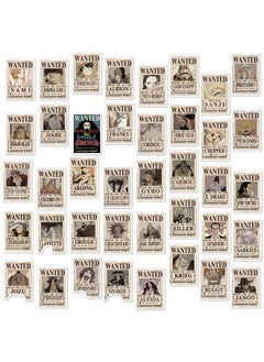 Generic 80-Piece "ONE PIECE" Cartoon Stickers, Vinyl Aesthetic Sticker Laptop Stickers for Skateboard, Guitar, Travel Case, Graffiti Sticker Door Luggage Car Bike Bicycle for Kids Teens Girls Adults  - Image 3