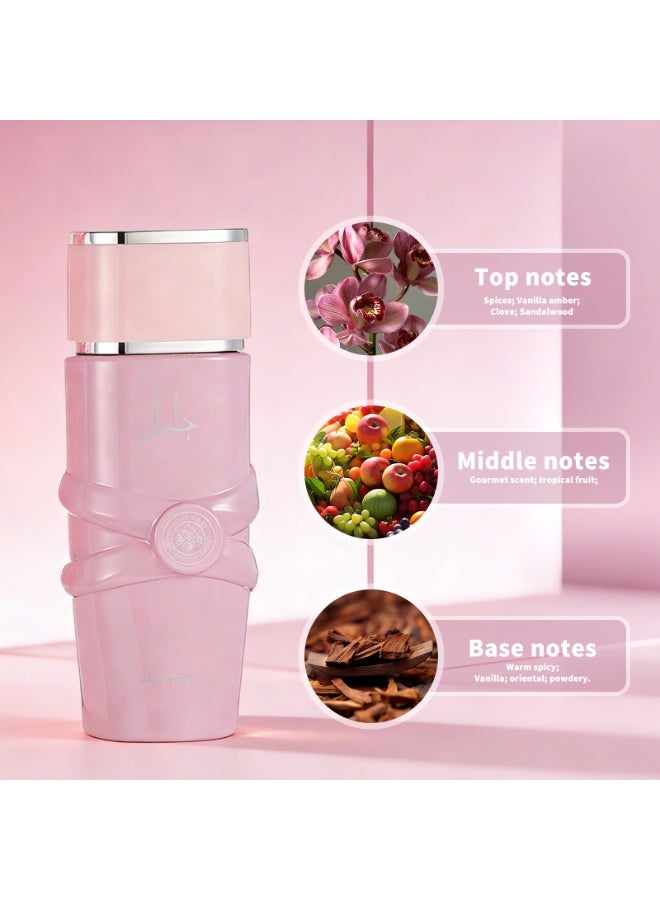 Beautiful Sweet Tropical Orchid Eau de Parfum, Vanilla Musk Sandalwood Long Lasting Floral Gourmand Perfume for Women, Daily Wear & Gift 100ml - Image 4