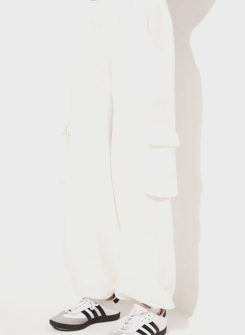 جون High Waist Pants