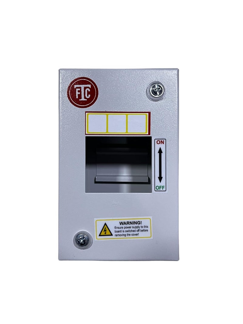 FTC MCB BOX 3 POLE PACK OF 2 PCS  - Image 1