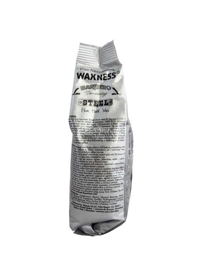 Waxness Wax Necessities Waxness Barbero Grooming Hard Wax Steel for Men 1.1 Pounds - Image 4