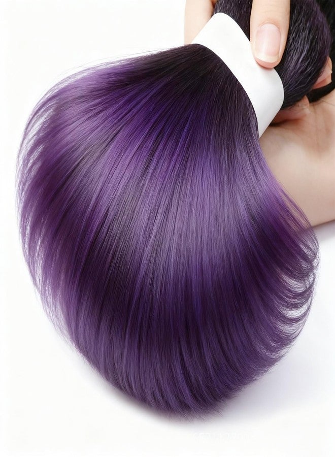 سكويشي لون أرجواني نابض بالحياة: تتميز وصلات الشعر هذه بلون أرجواني غني يبرز في أي مكان، وهي مثالية للعروض المسرحية والفعاليات ذات الطابع الخاص؛ ويبقى اللون نابضًا بالحياة من خلال الاستخدامات المتعددة، مما يعزز مظهرك بأقل جهد. - Image 5