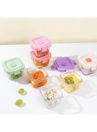 Three Suit High Borosilicate Glass Baby Food Fresh-keeping Box Children's Baby Bowl Sealed Storage Heat-resistant Microwave Oven-Specifications:1 Set Of Color Boxes (3 Pieces), 30 Sets (90 Pieces) Per Box. It Is Recommended To Buy The Whole Box - pzsku/Z53837E7E576300301623Z/45/_/1742550565/2c4498c2-8e09-4cd6-b94f-dcfc9df11c43