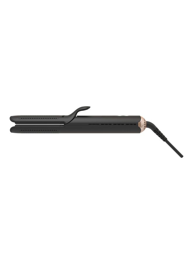 REBUNE Professional Ribbon Hair Straightener 2 In 1 Black - Image 3