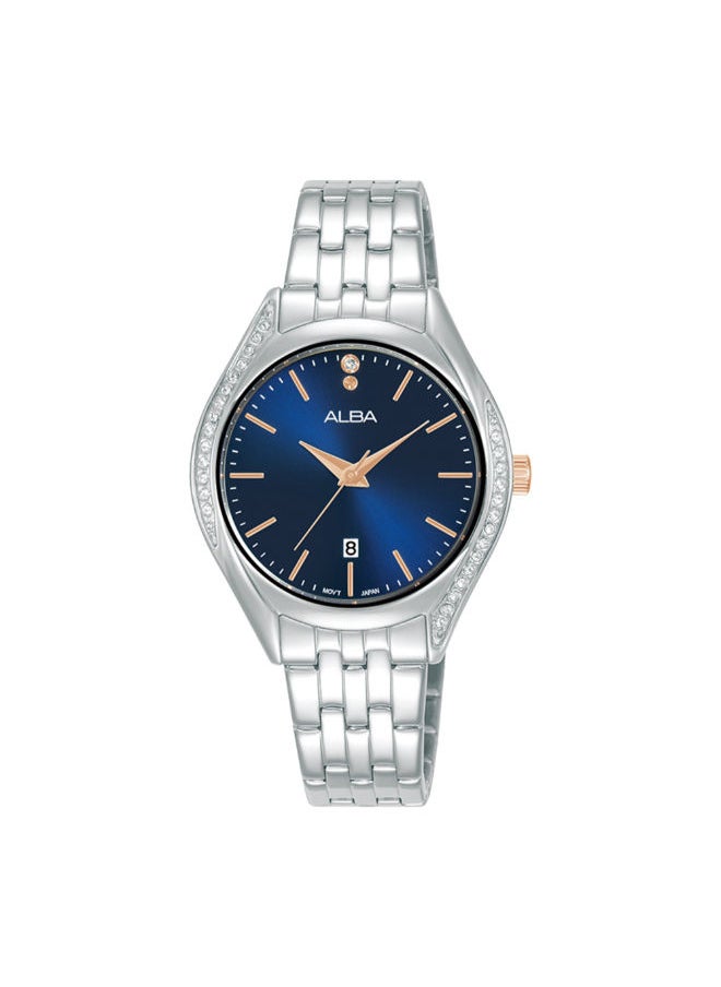 Alba Stainless Steel Analog Wrist Watch AH7BT7X1 