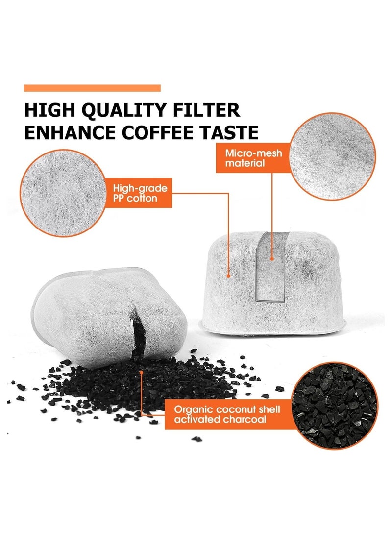 Keurig مجموعة بداية بديلة لماكينات صنع القهوة كيريج 1.0 (النموذج القديم)، تشمل حامل الفلتر و 6 فلاتر مياه بديلة، مجموعة أدوات فلترة المياه البديلة لماكينات صنع القهوة كيريج 1.0 التقليدية - Image 3