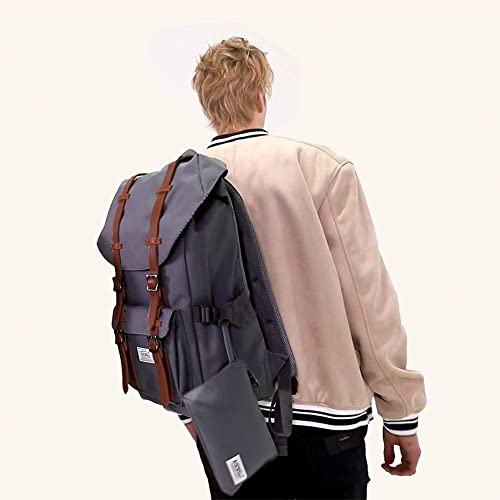 KAUKKO Unisex Ep5 Backpack, (Ngrey), 45 x 27 x 17cm (HxBxT), Backpack - Image 5