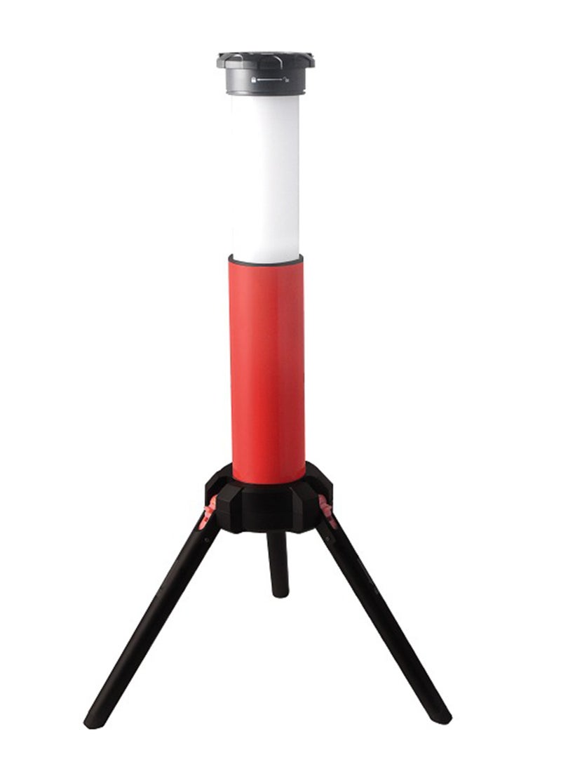 Rechargeable High Power Camping Light 10W Tower Light 360° 800 Lumens Lithium Battery 4000mAh 4H Duration time Type C USB Charging