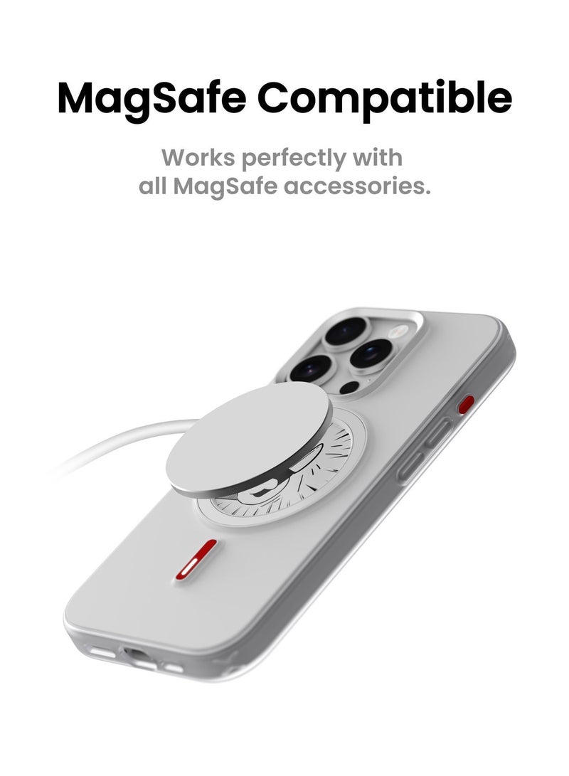 Xtrem iPhone 17 Magnetic NFC E-Ink Display Case – MagSafe Compatible Customizable Screen Cover with Wireless Charging Support – Unique Smart Back Cover | Oeli Xtrem - White - Image 4