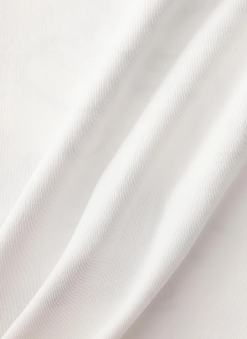 Balabala White Kids Boys Round v-neck short-sleeved T-shirt for Men | Best Price UAE