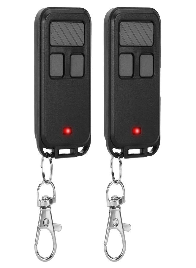 Pevxou 2 for Liftmaster Chamberlain Craftsman Garage Door Opener Remote 890Max 893MAX 893LM 371LM 373LM G953EV-P2, Key Chain Garage Door Opener Remote for Purple Red Yellow Orange Green Learn Buttons - Image 1