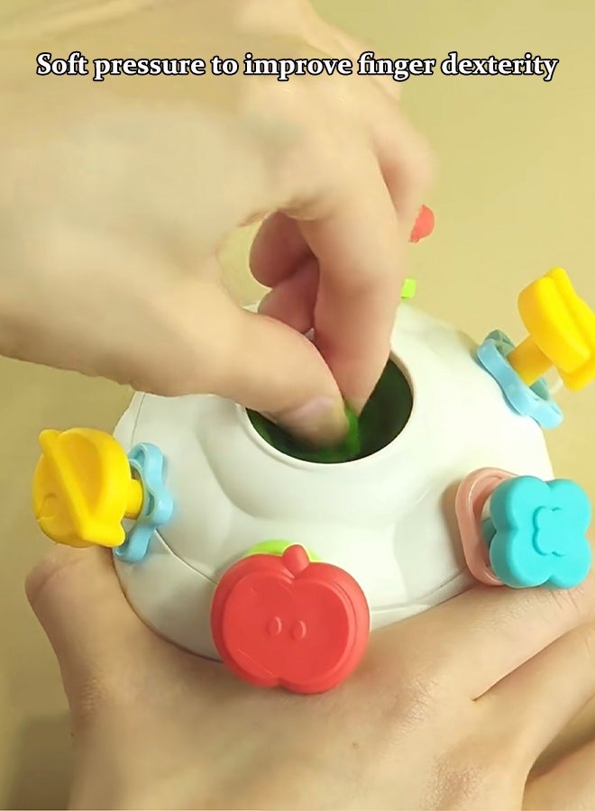 Baby rattle toys Baby rattle teether Early education cognitive toys Fine motor training Suitable for babies aged 0-3 years - Image 5