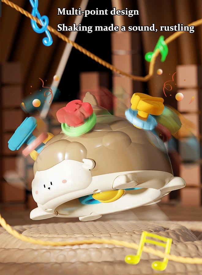 Baby rattle toys Baby rattle teether Early education cognitive toys Fine motor training Suitable for babies aged 0-3 years - Image 1