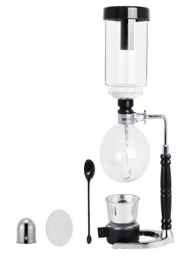 YUCHENGTECH Siphon Syphon Coffee Maker Tabletop Glass Siphon Pot Glass Technica Siphon Vacuum Coffee Maker(5 Cups(600ml)) - Image 1